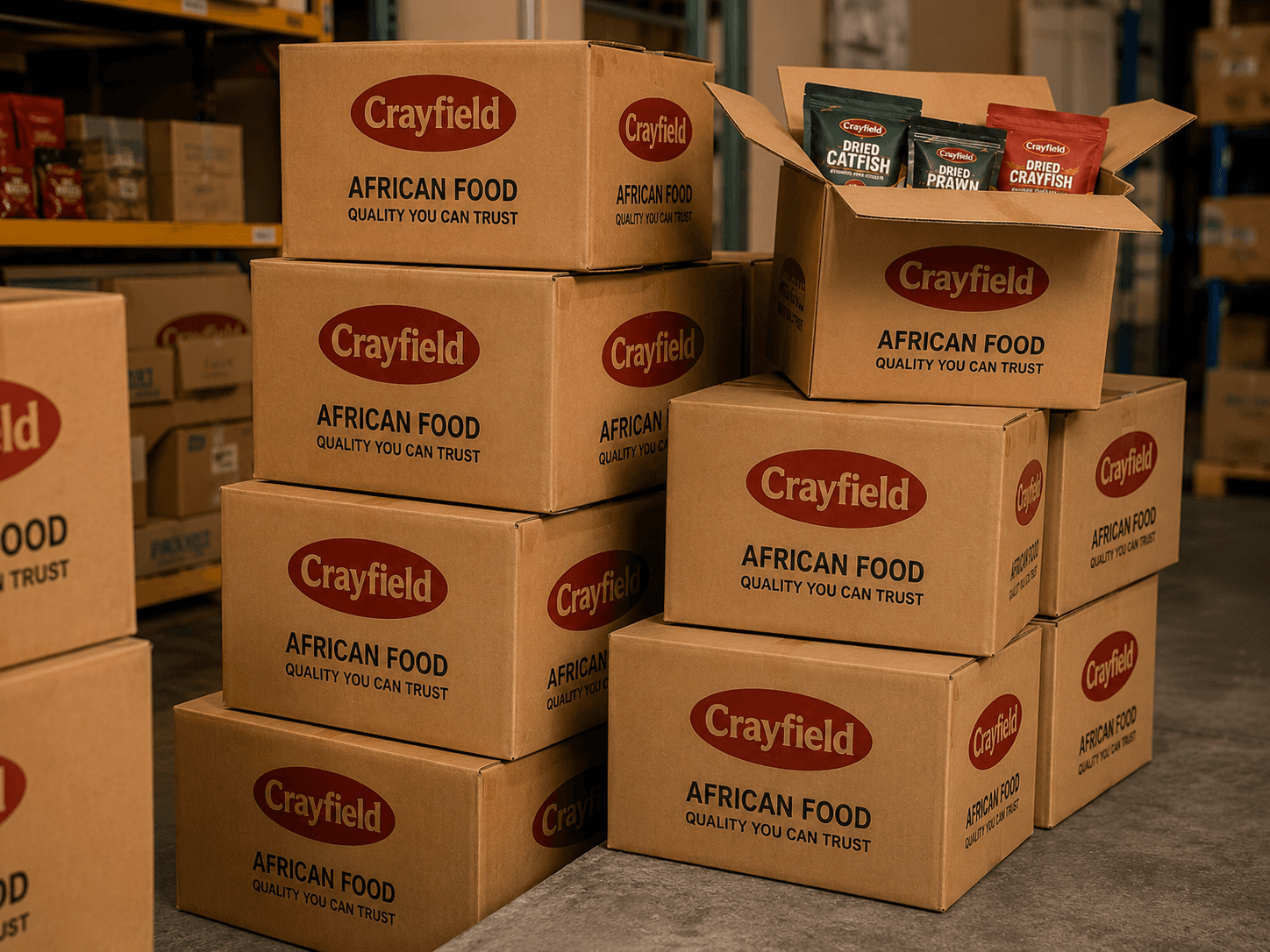 Crayfield UK delivery box